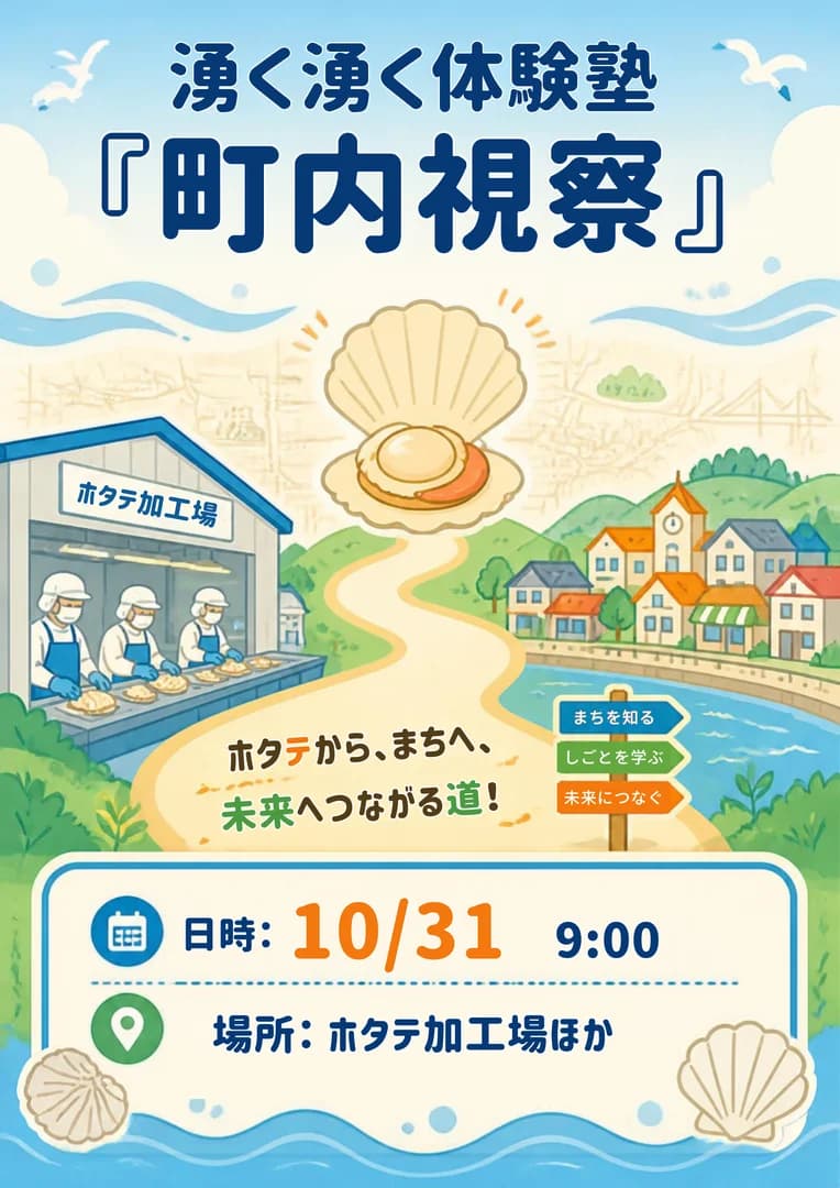 湧く湧く体験塾「町内視察」